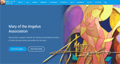 Desktop Screenshot of angelusprayforus.com